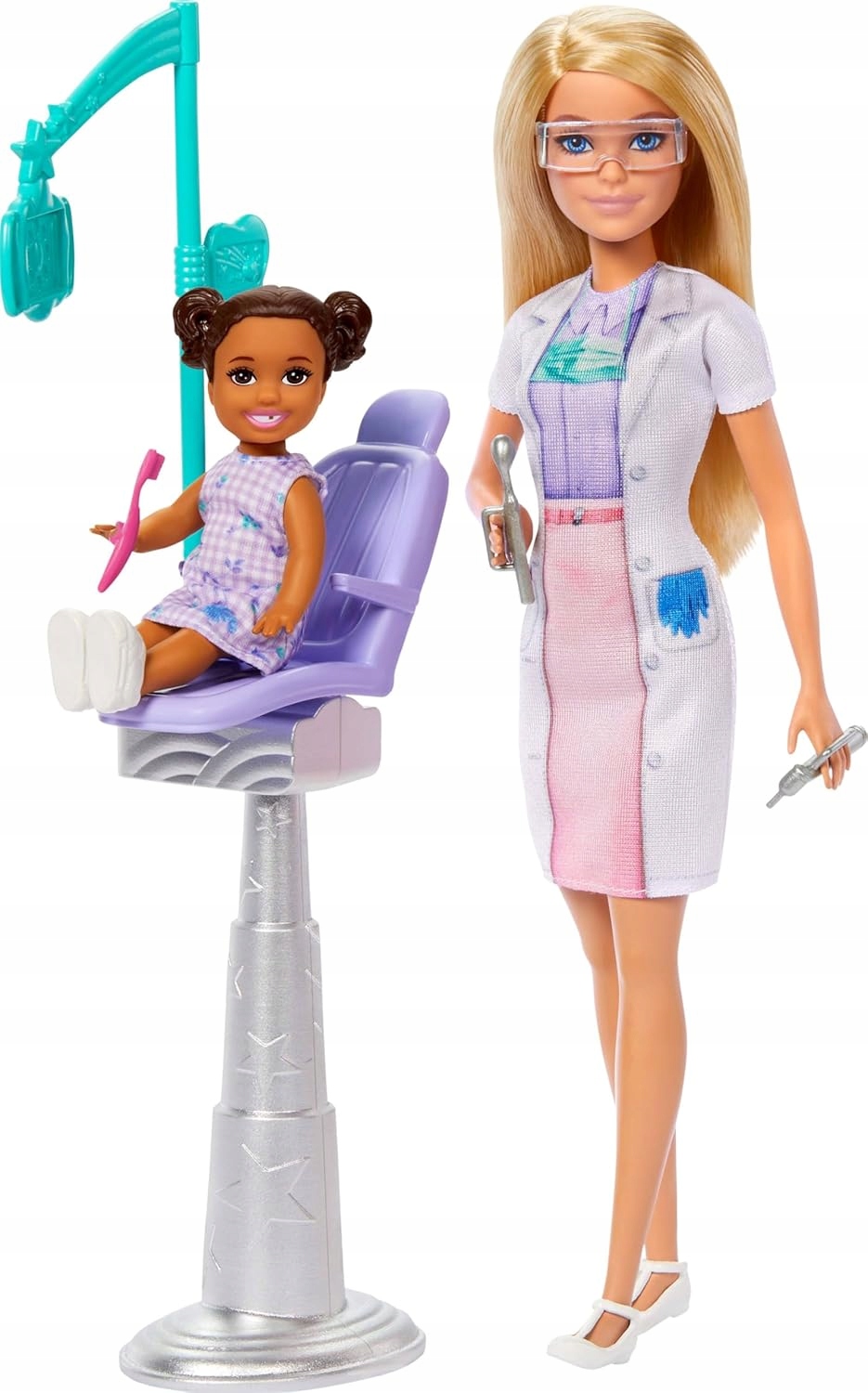 Sada Barbie Zubár s Pacientom Bábika Barbie + príslušenstvo